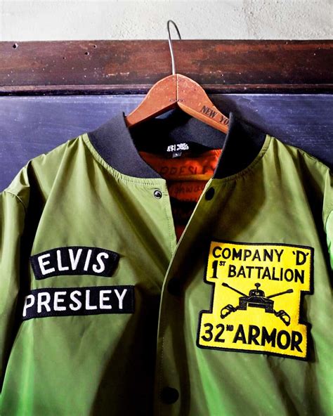 elvis presley military stadium jacket